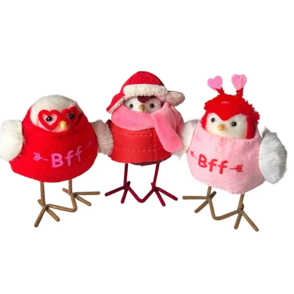 Target Featherly Friends Mini Birds Christmas Valentine’s Day Lot of 7